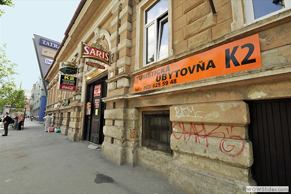 K2 отель Кошице Словакия хостел номера ночлеги тренажерный зал сауна ресторан